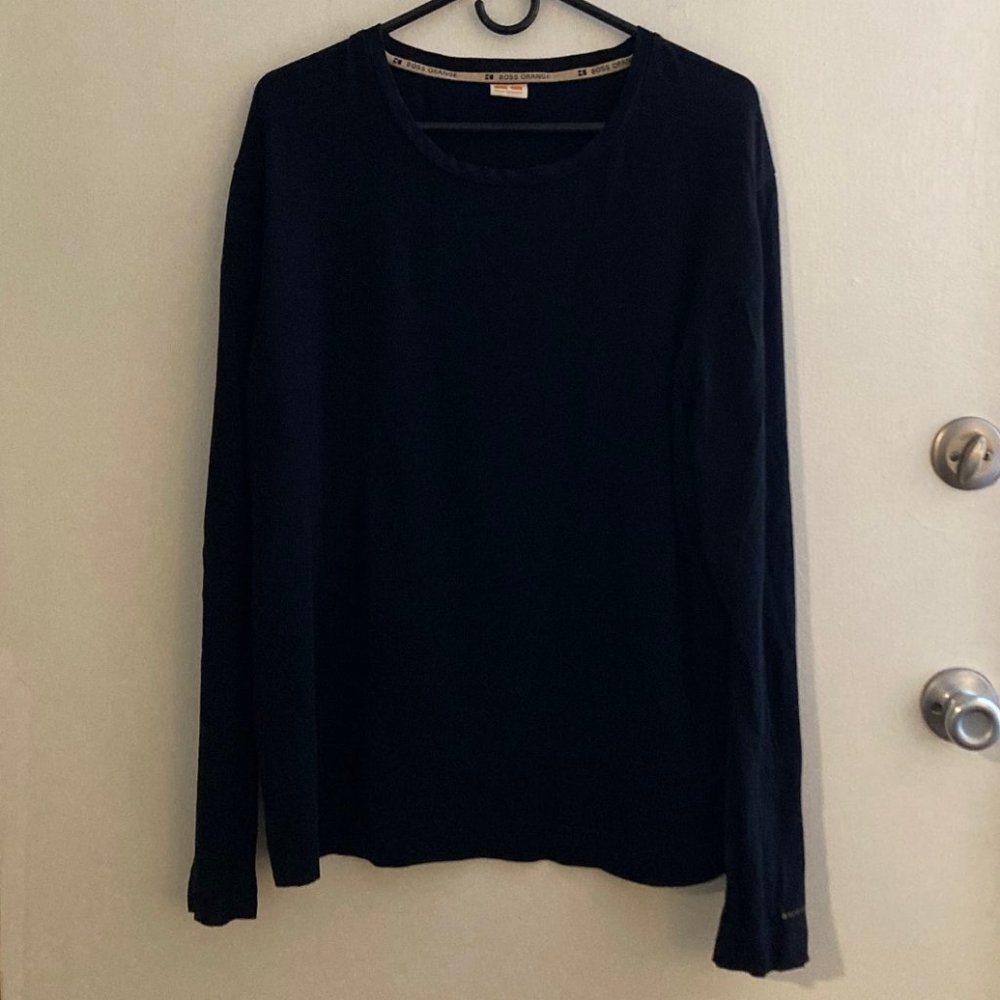 Boss Orange long sleeve black t-shirt NICE
